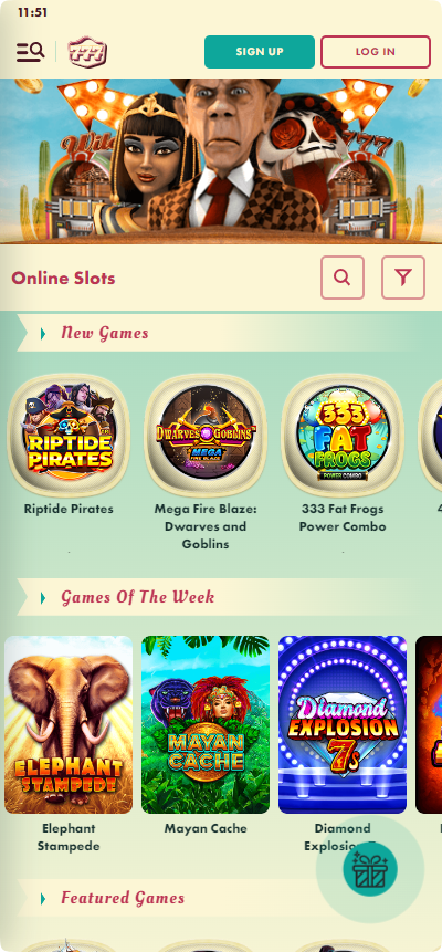 777 casino mobile slots games