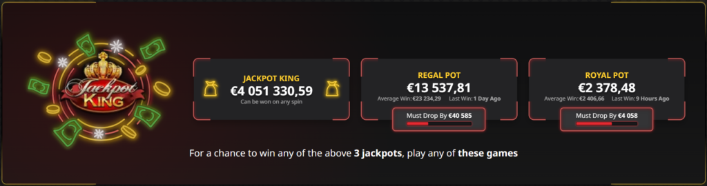 Betfair casino jackpots