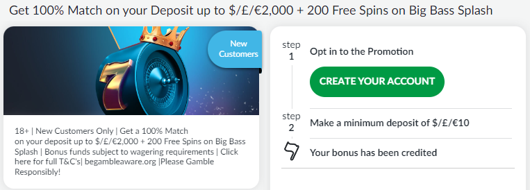 BetVictor casino welcome bonus offer