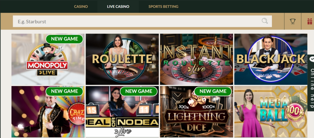 Drbet lave casino games