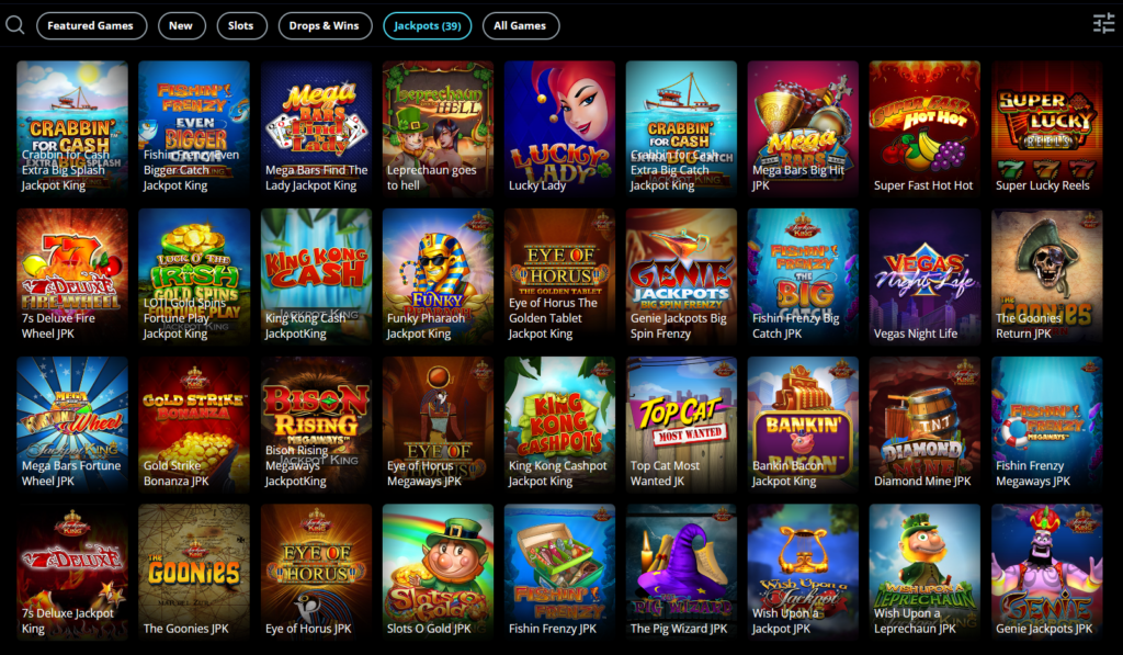 Griffon casino jackpots