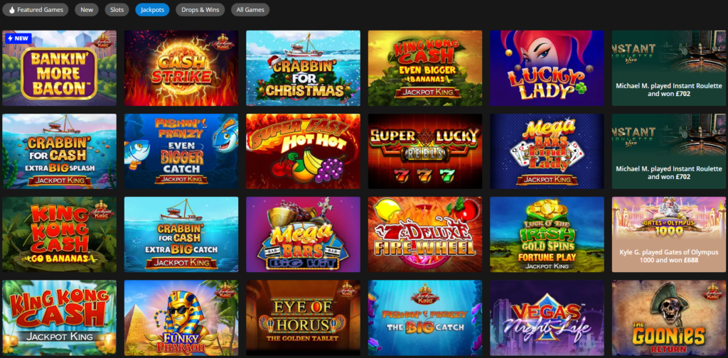 Hopa casino jackpots slots