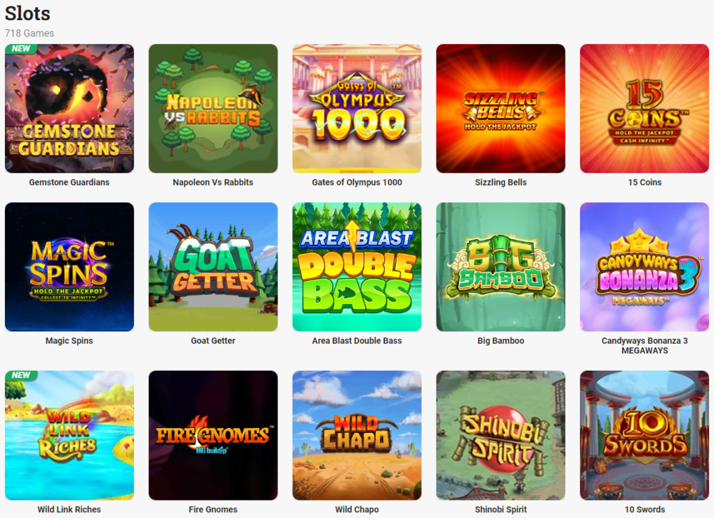 LeoVegas casino slots