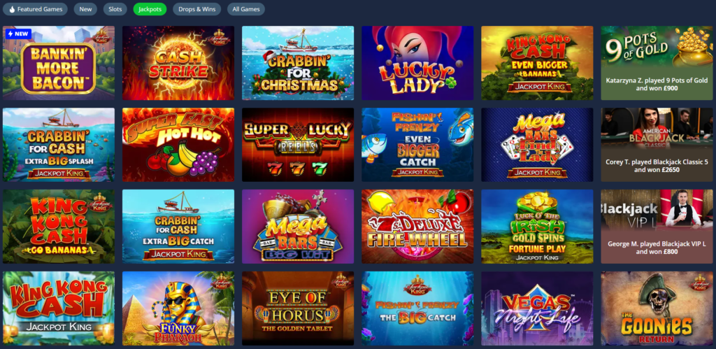 Luckland Casino jackpots