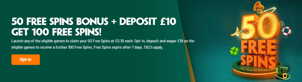 Paddy Power casino bonus