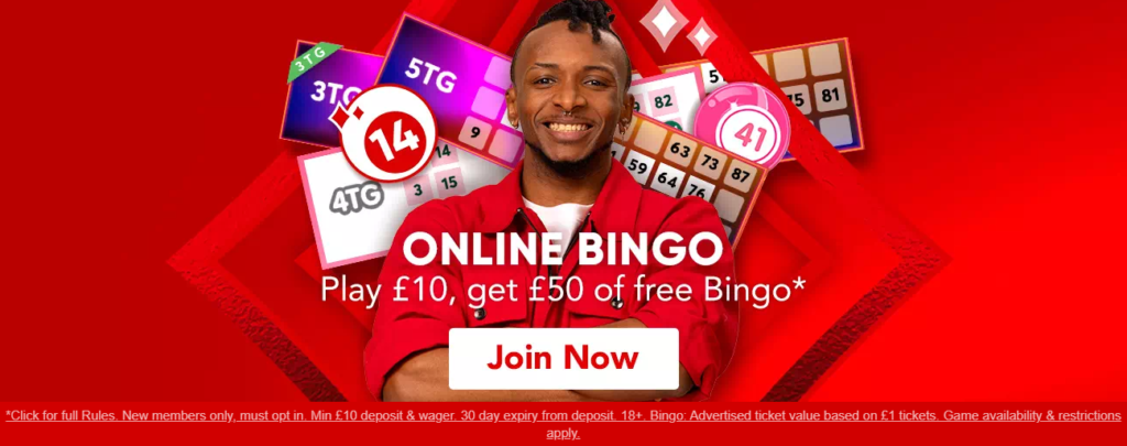 Virgin Games casino bingo bonus